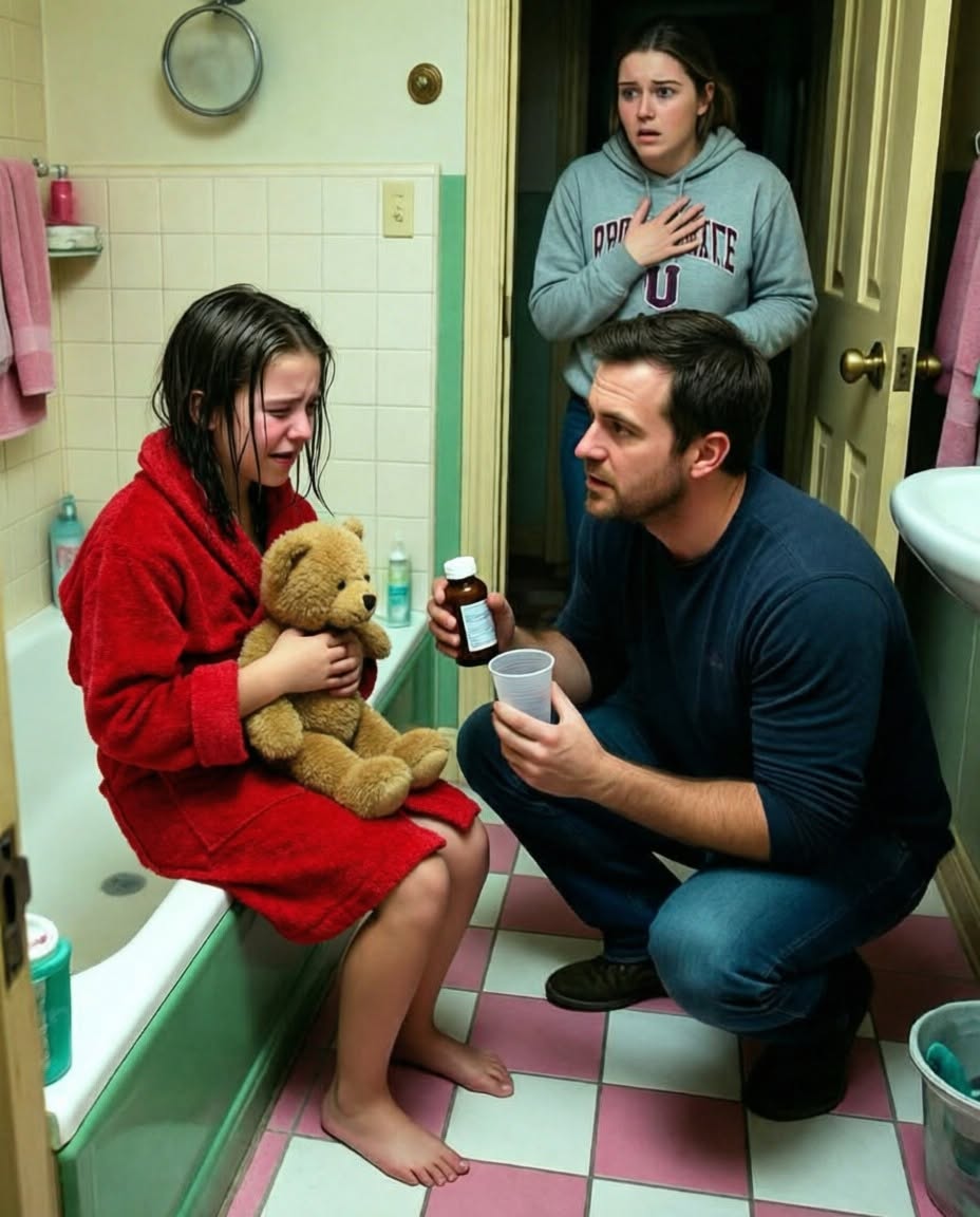 Full story: My five-year-old daughter always bathed with my husband. They would stay in there for more than an hour every night.