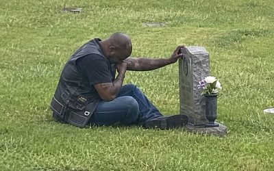 A biker came to my wife’s grave every single week, and for months, I had no idea who he was.