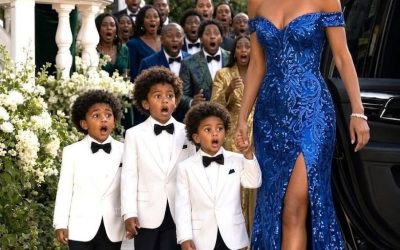 I took my 5-year-old triplets to my billionaire ex-husband’s wedding… and the second their family saw them, the entire mansion stood in grave silence.