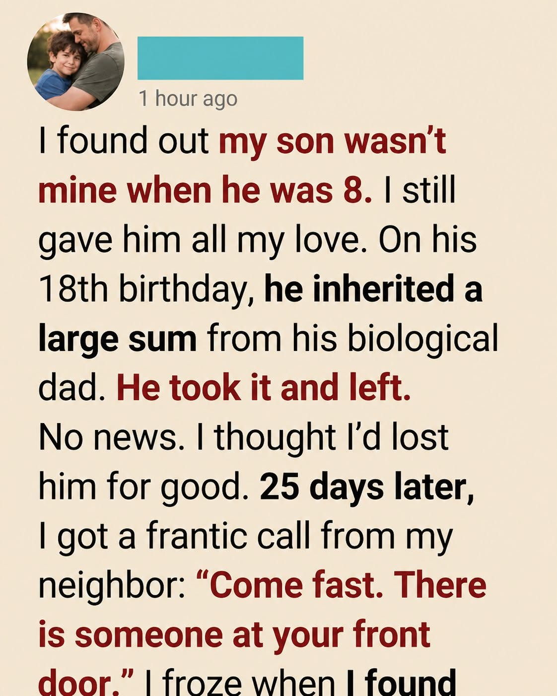 He Wasn’t My Biological Son—But What He Did After Inheriting Millions Moved Me to Tears