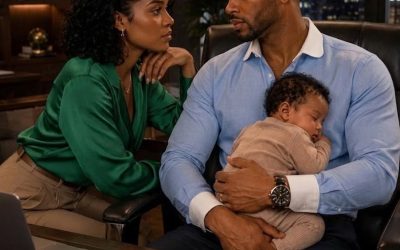I walked into my boss’s office expecting to lose my job for bringing my daughter to work, but instead I found the coldest billionaire in Chicago asleep with my little girl safely tucked against his chest.