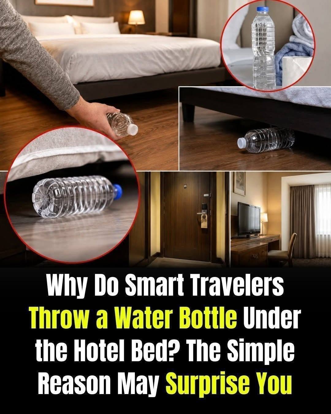 Why Do Smart Travelers Throw a Water Bottle Under the Hotel Bed? The Surprising Safety Trick Explained