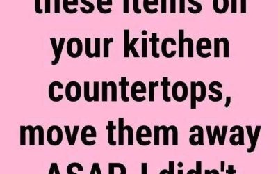 10 Things You Shouldn’t Be Storing on Your Kitchen Countertopv