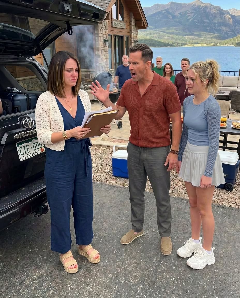 At a family barbecue, one accidental bump made my husband’s daughter scream at me like I was a stranger. When my husband chose her anger over my truth and told me to apologize or leave, I walked away heartbroken.